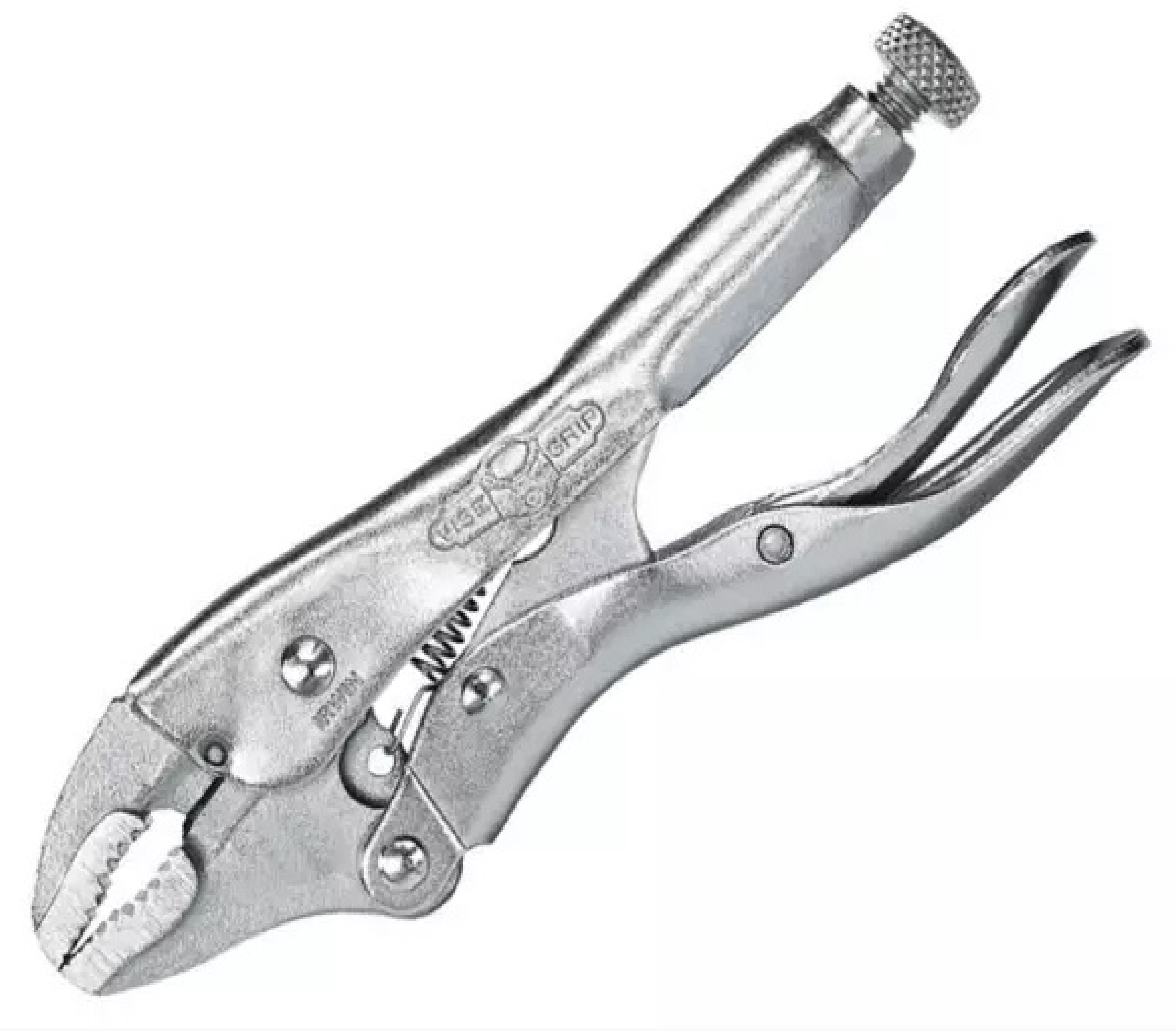 CURVED JAW WIRE STRIP LOCKING PLIER 10IN V/GRIP