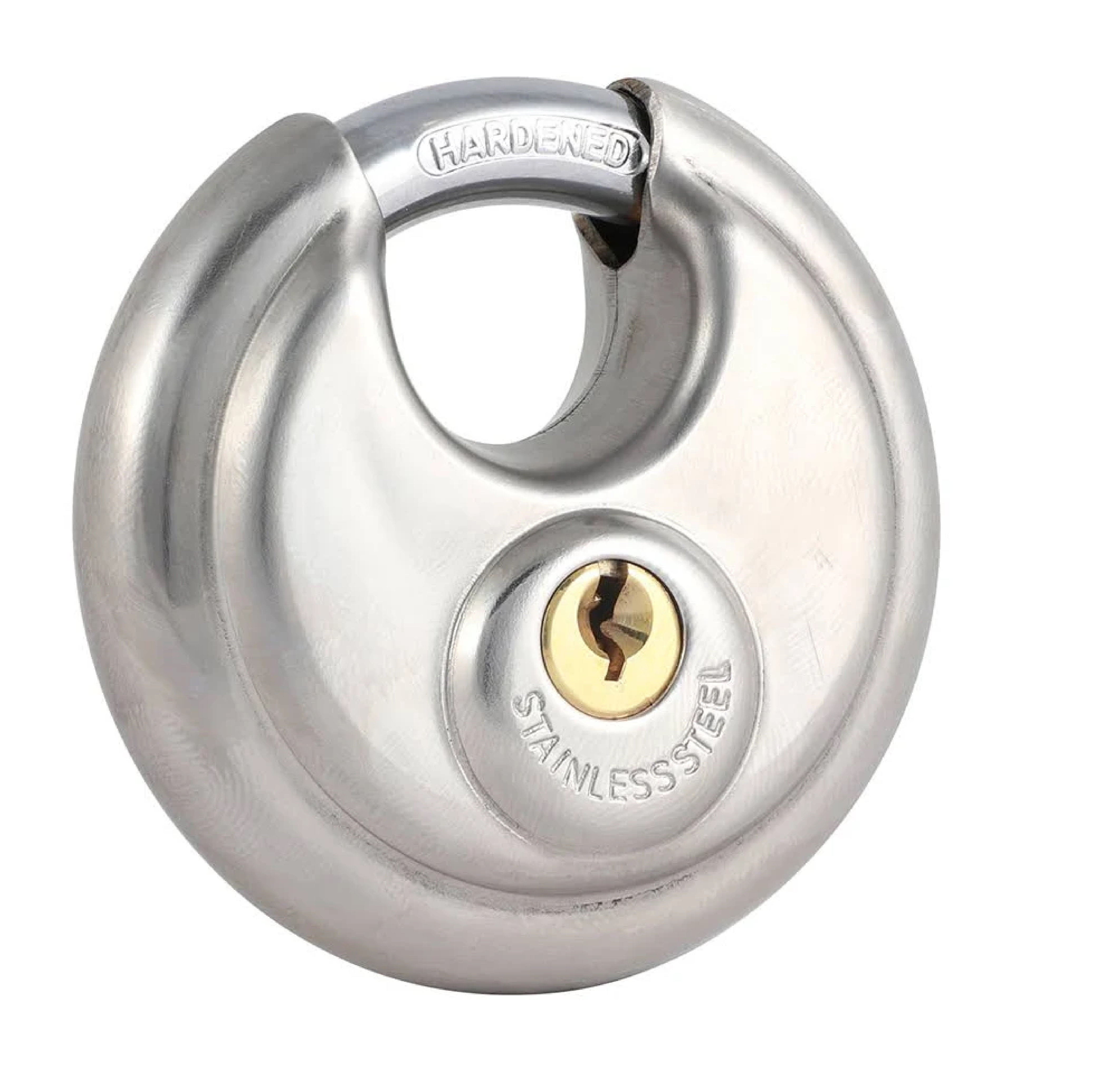 Stainless Steel Disc Padlock 70mm