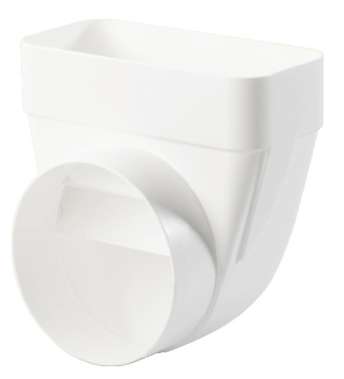 Flat-To-Round Bend