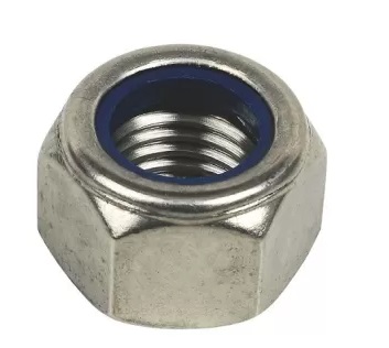 A2 S/S Nylon Insert Nuts