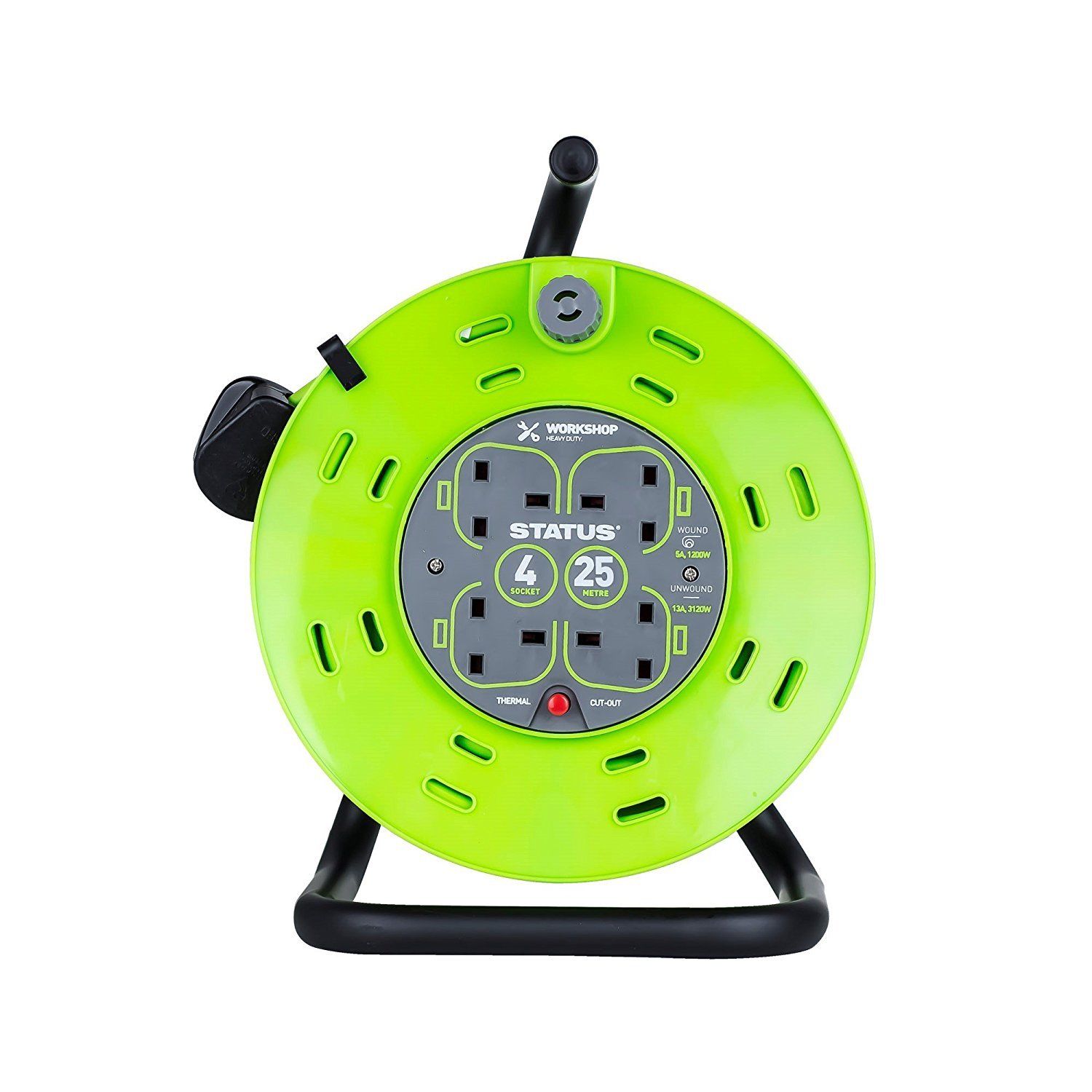 Open Cable Reels 50m (164ft) 240V