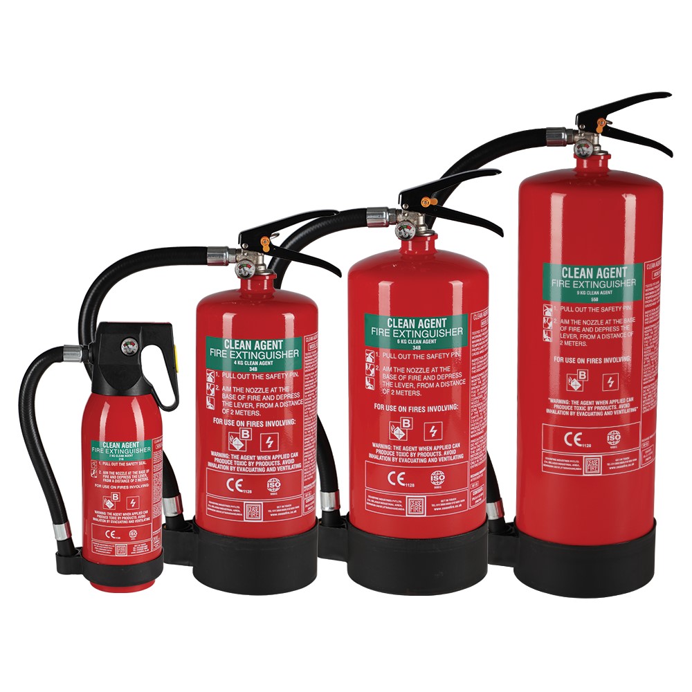Clean Agent Fire Extinguisher
