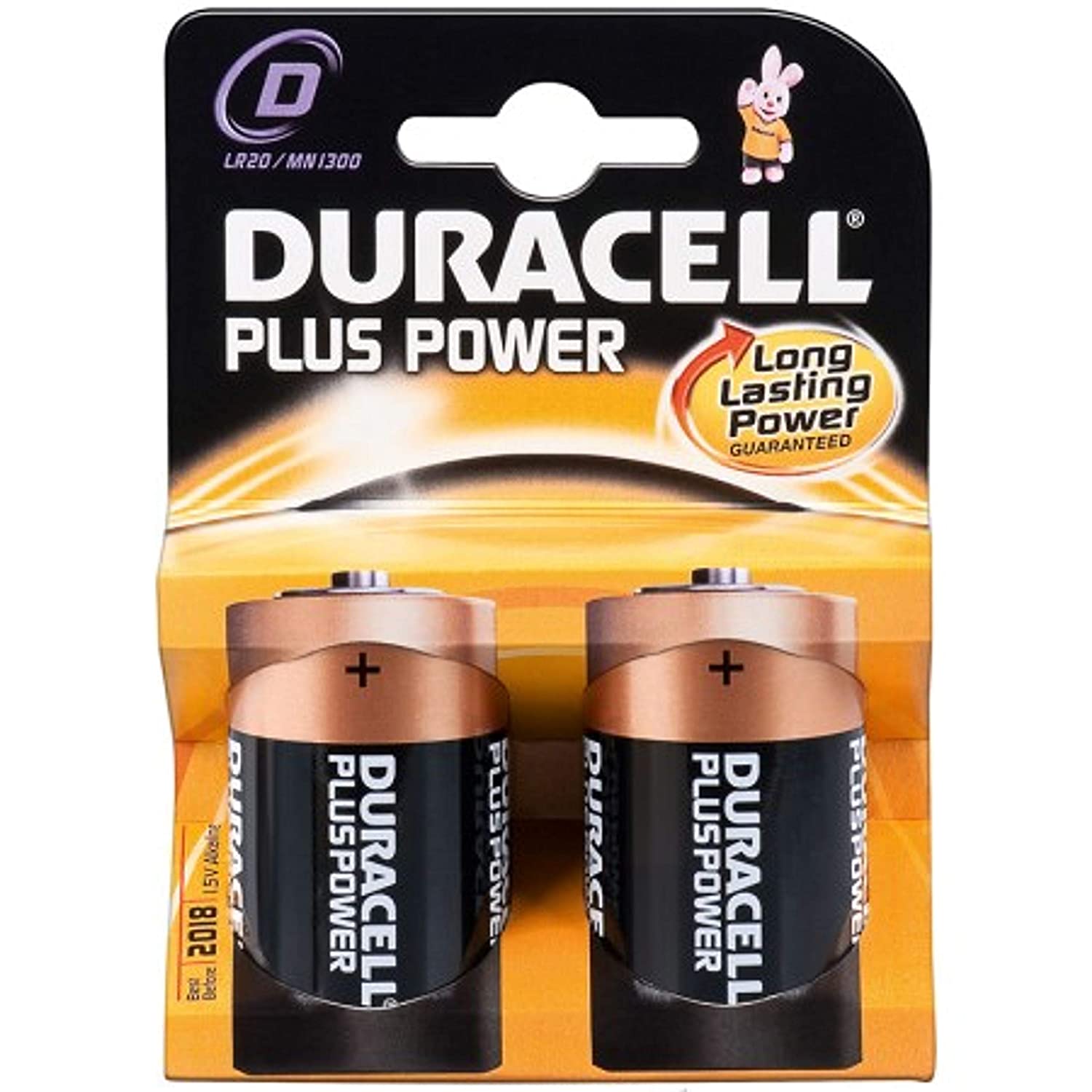 D (pk 2) Alkaline Batteries 1.5v