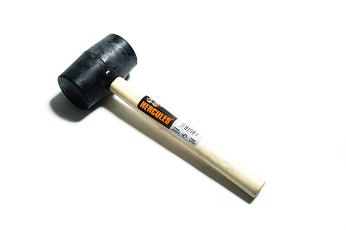 Black Rubber Mallet 60mm/16oz