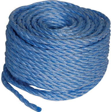 10mm Blue Polypropelene Rope