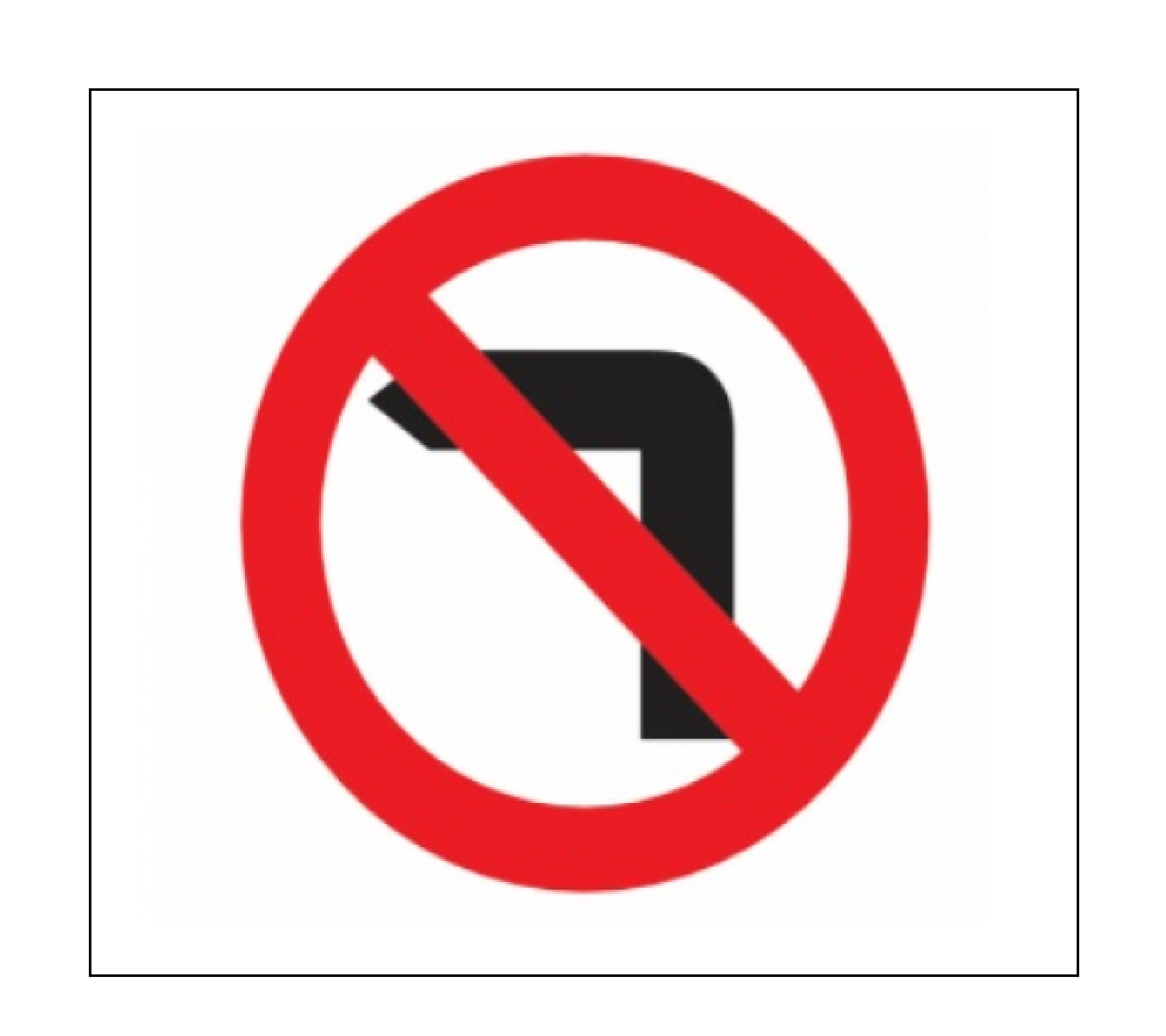 No Left/Right Turn - RP