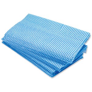 Lightweight All Purpose Cloths (Pk 50) - Blue