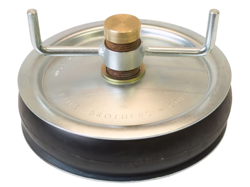 Drain Test Plug 225mm (9in) - Brass Cap