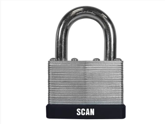 50mm Laminated Steel Padlock