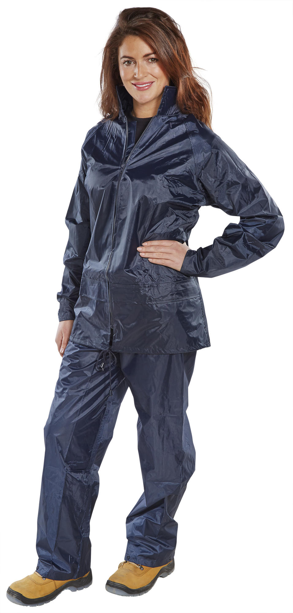 B-Dri Nylon 2 Piece Navy Wet Suit