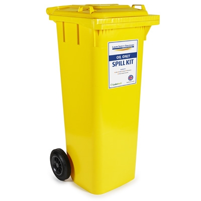 Oil/Fuel Spill Kit Wheelie Bin