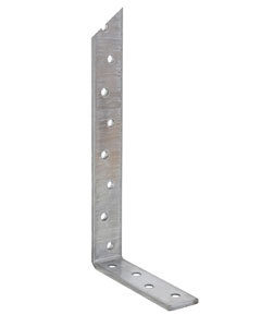 2.5mm Bent 90dg at 100mm Galv Restraint Strap