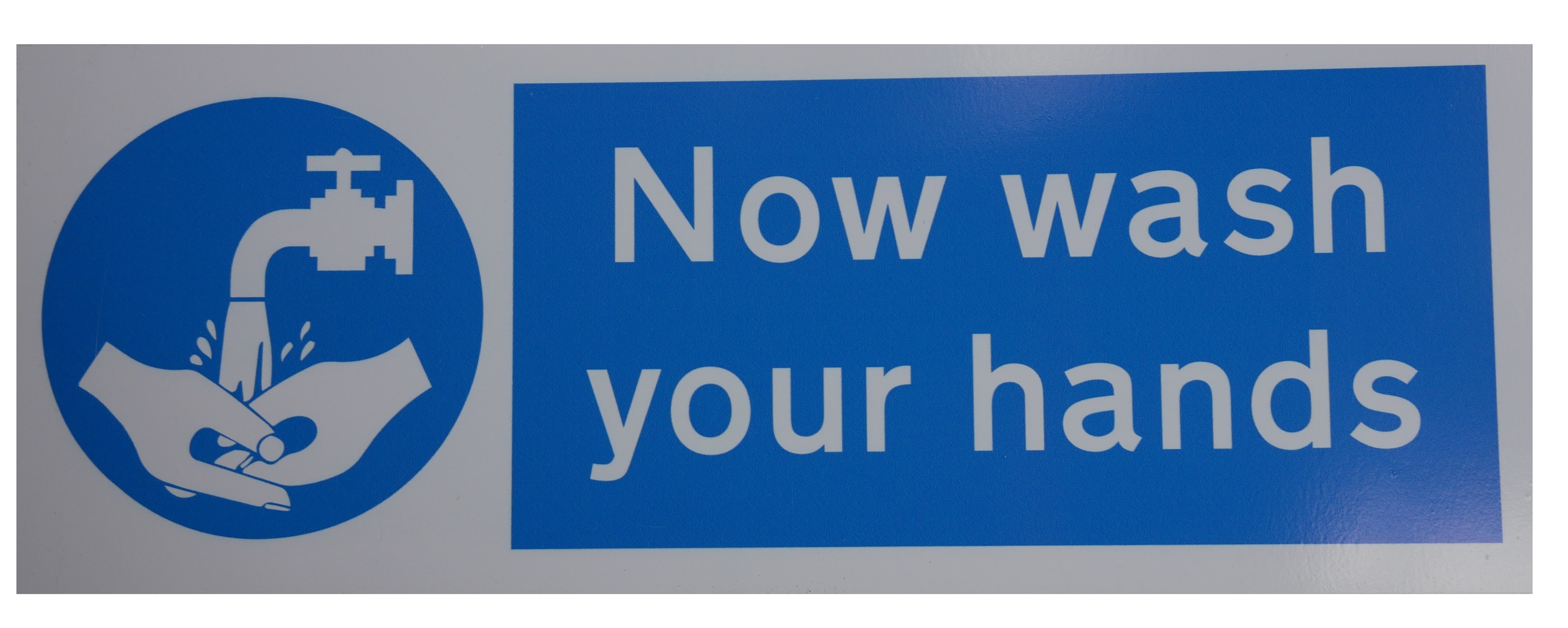 Wash Your Hands 400x150mm RP