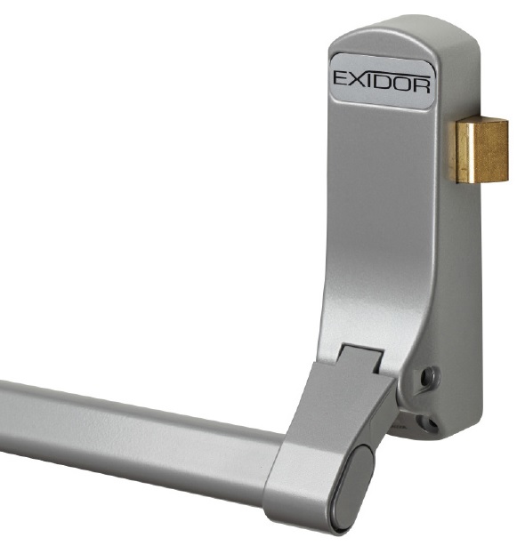 296 Push Bar Panic Latch Silver