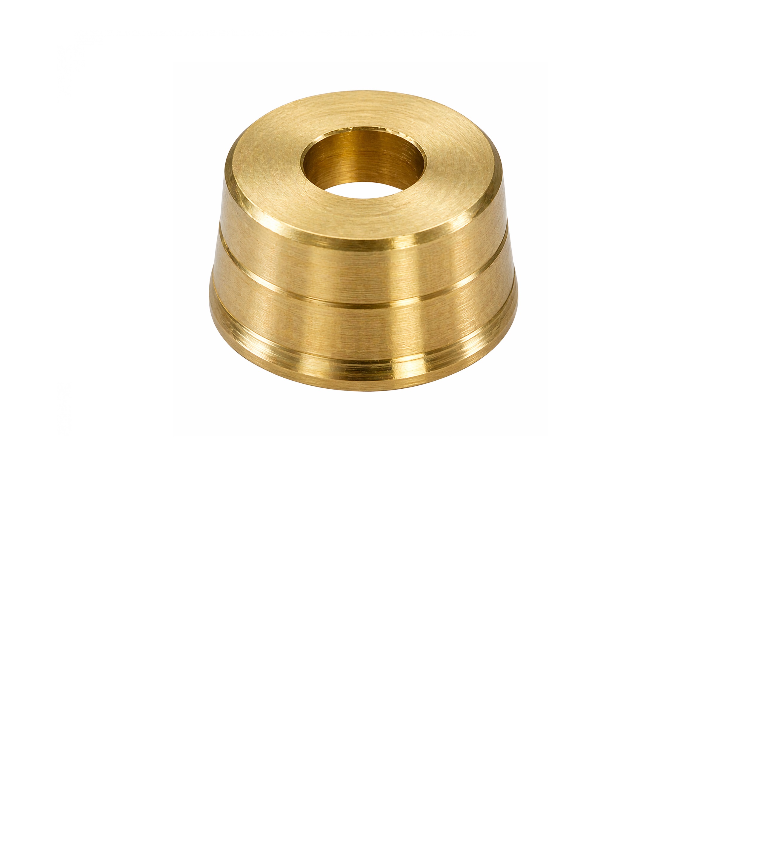 4.0 (8g) Brass Turned Screw Cups