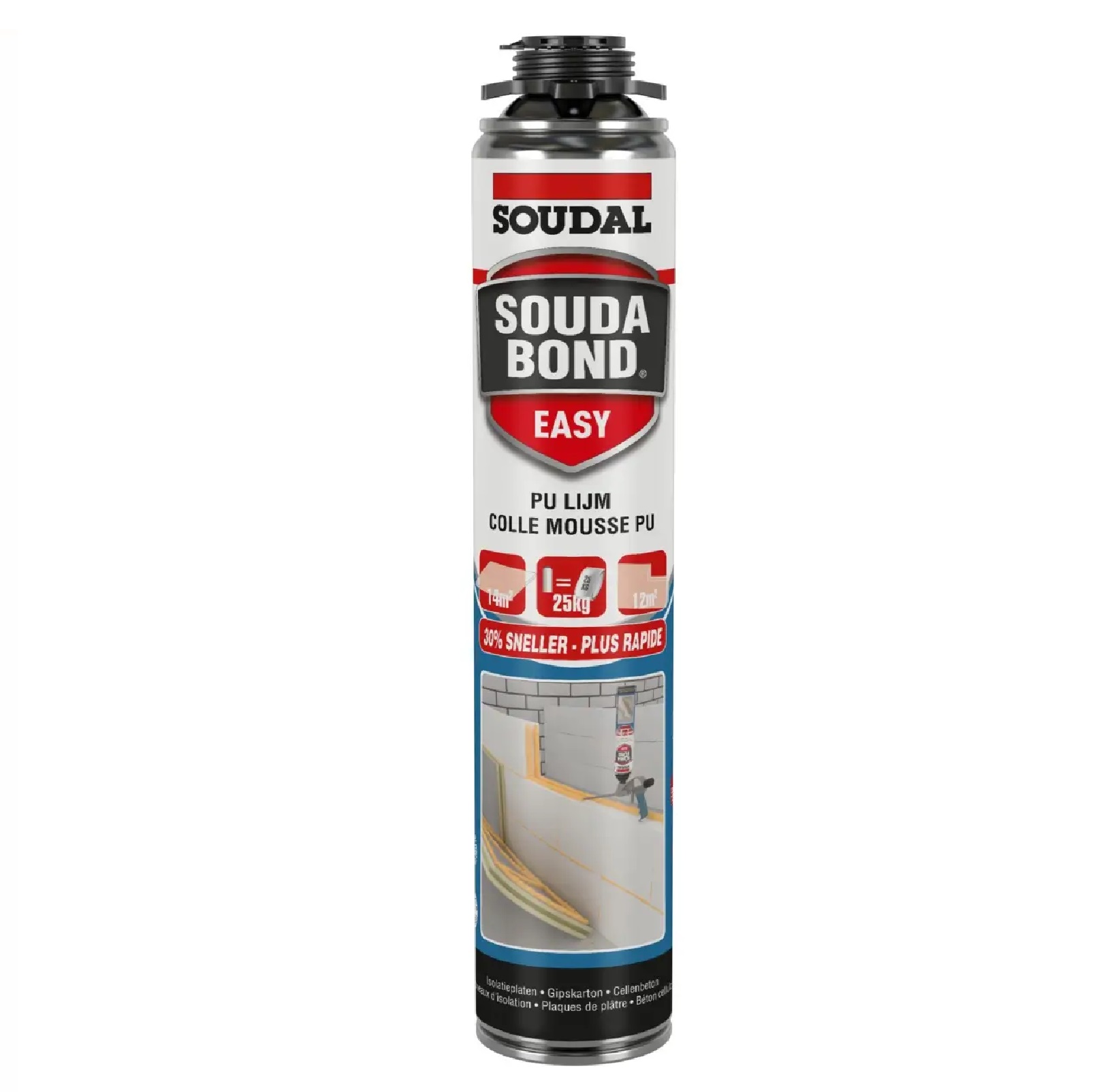 Soudabond Easy Adhesive Foam 750ml Gun Grade