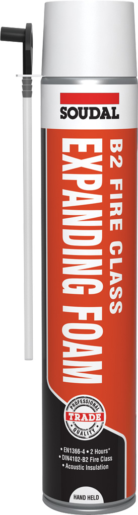 Soudal PU Fire Foam B2 Handheld 750ml