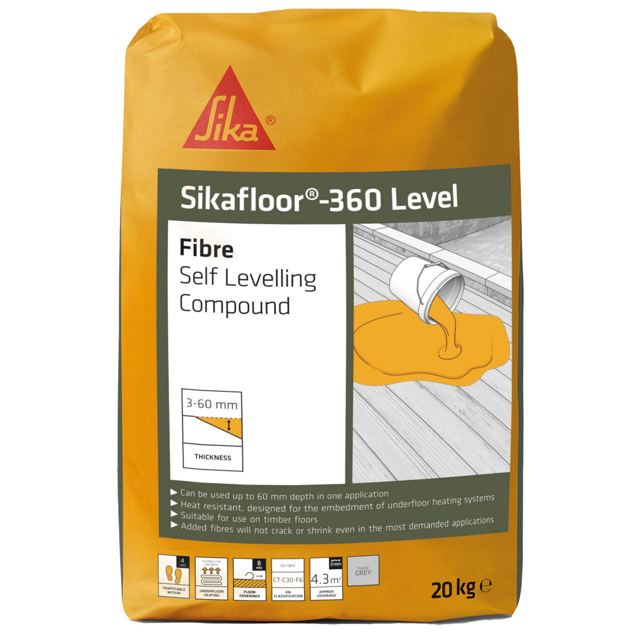 Sikafloor®-360 Level Fibre Self Level 20kg