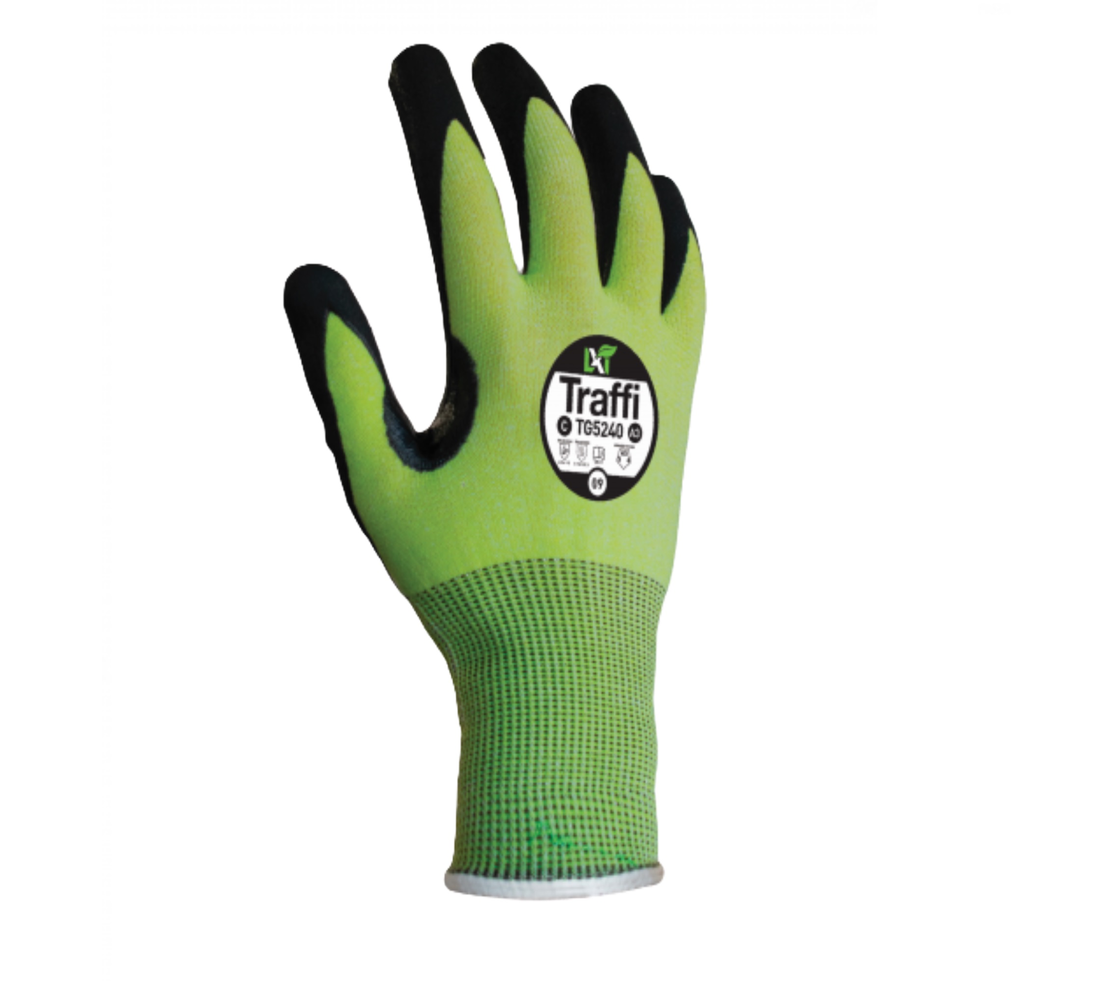 LXT TraffiGlove Green TG5240