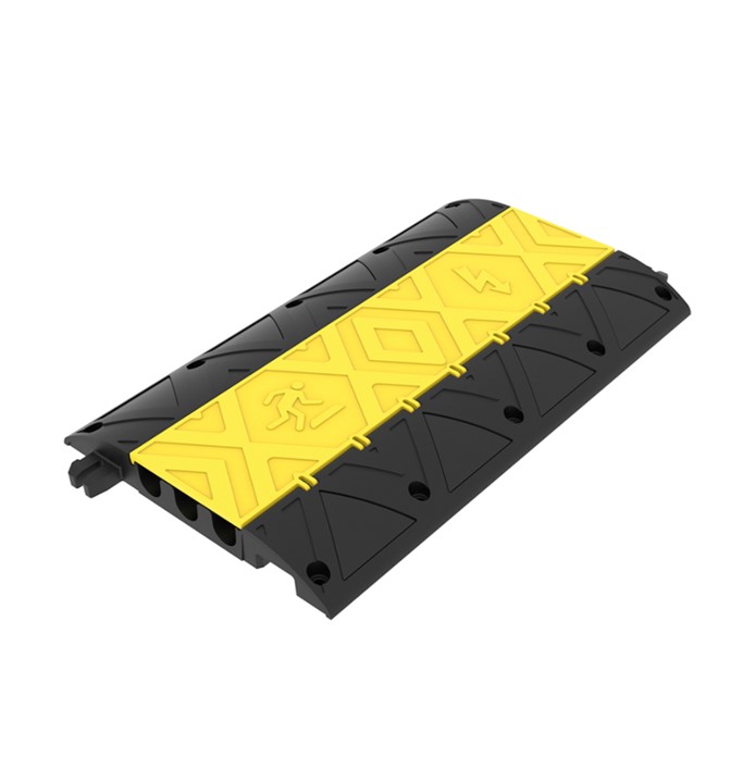 Ridgeback® 5MPH Cable / Hose Protector - 3 Channels, H 7.5cm, L 100cm, W 60cm