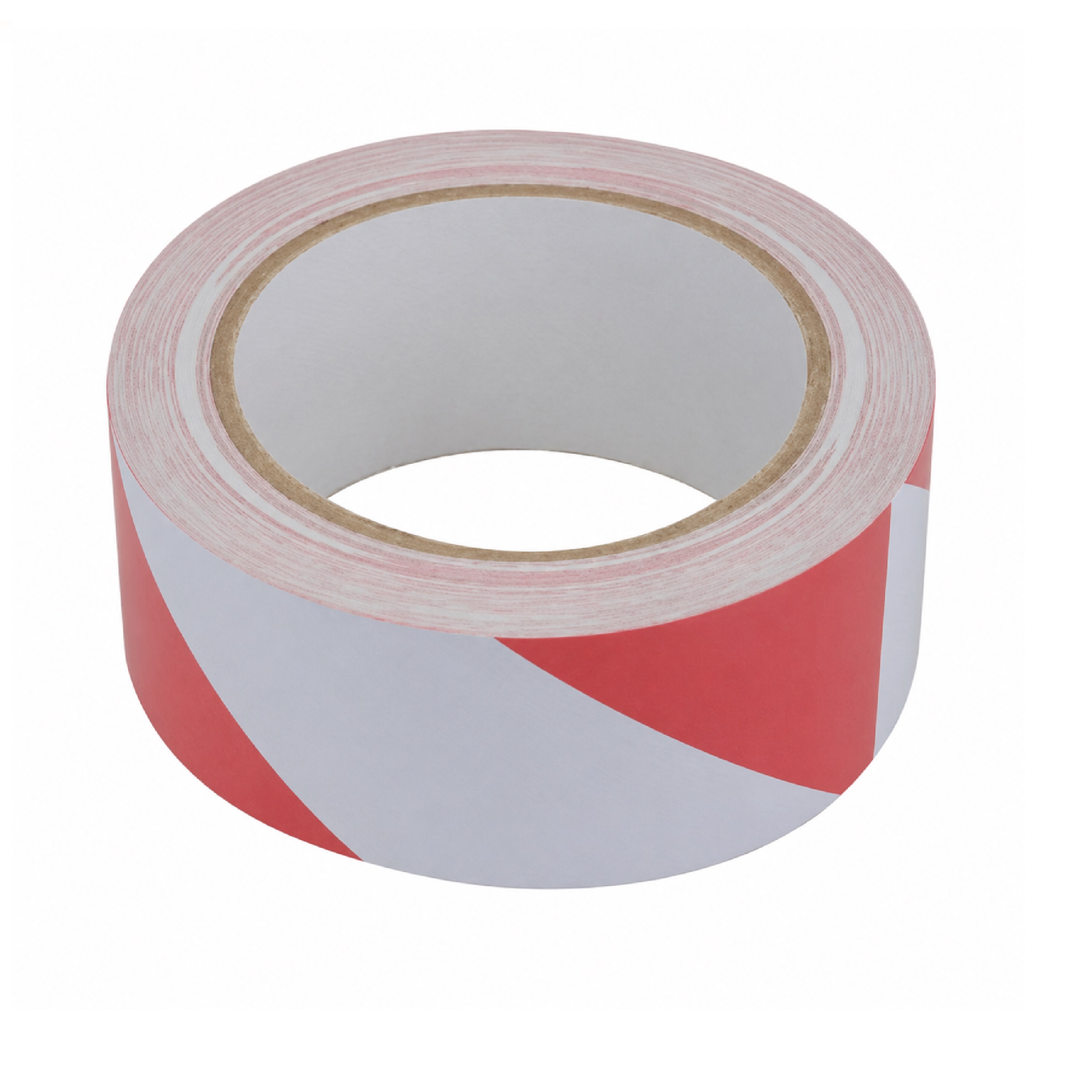 Red/White Self Adhesive Hazard Warning Tape 50mmx33m