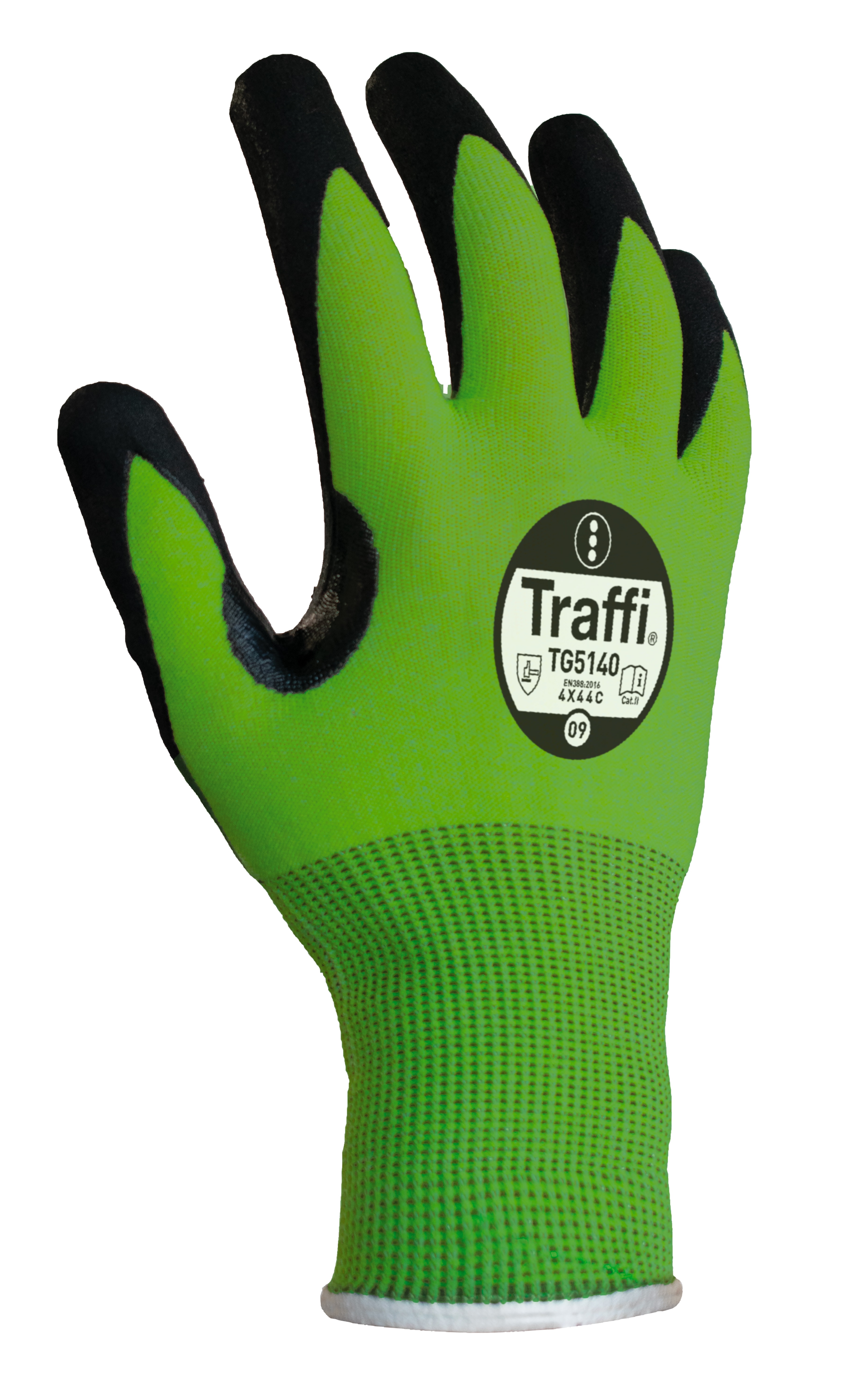 Secure TraffiGlove Green