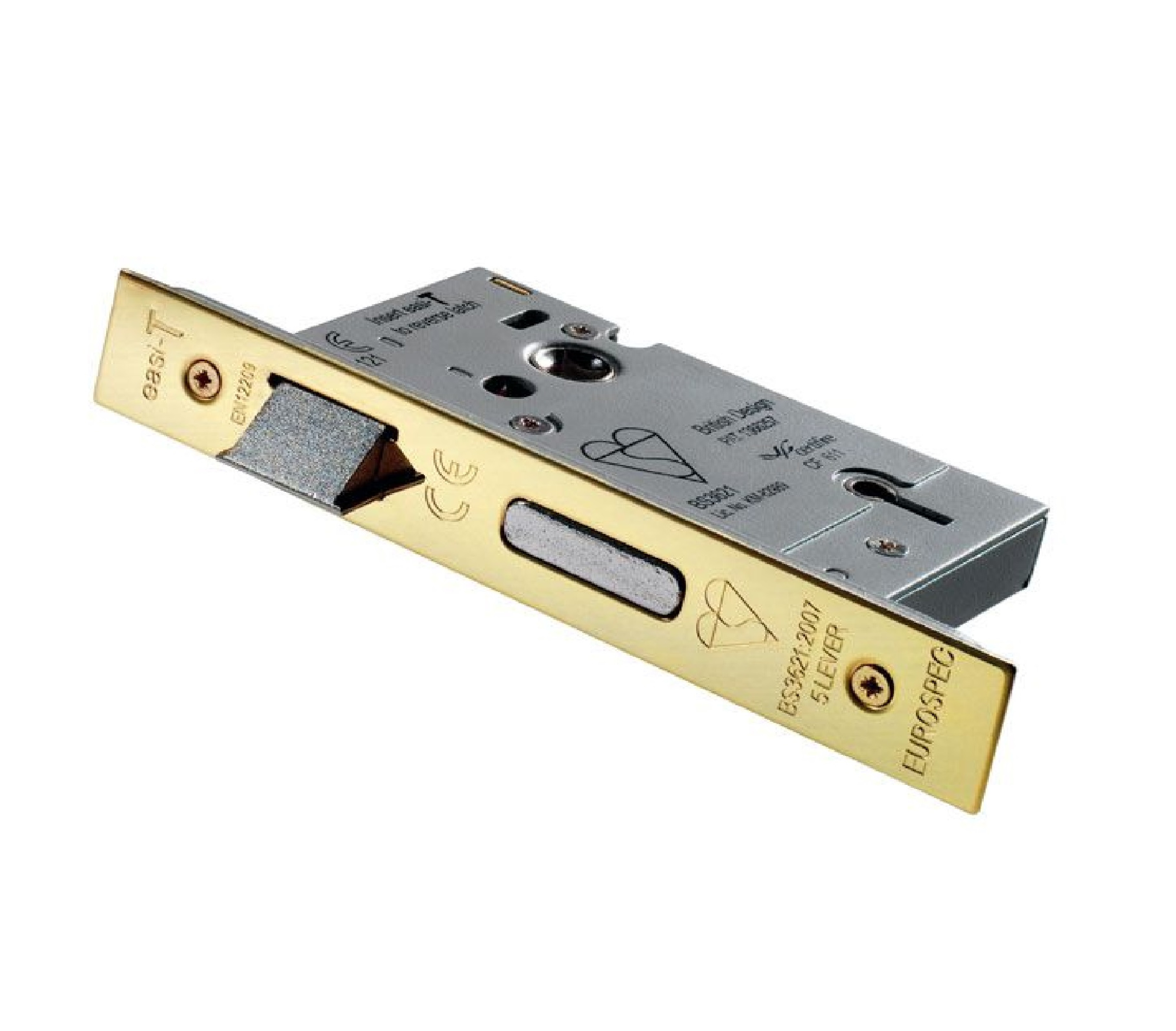 5 Lever BS3621 Mortice Sashlock