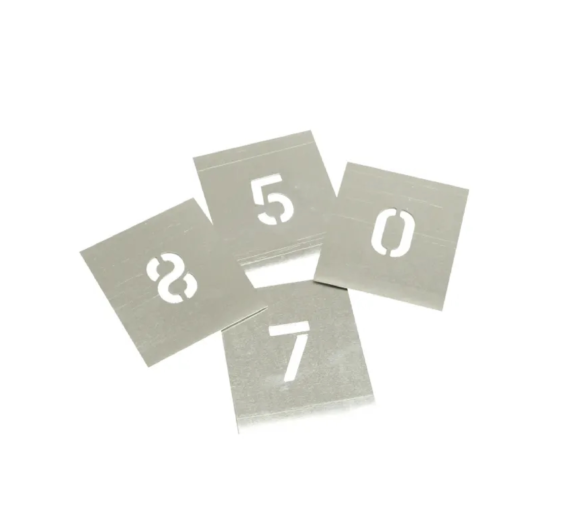 SET ZINC STENCILS FIGURES 6.IN ATB